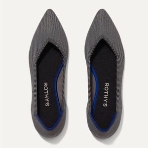 Rothy’s The Point Cloud Grey Birdseye.